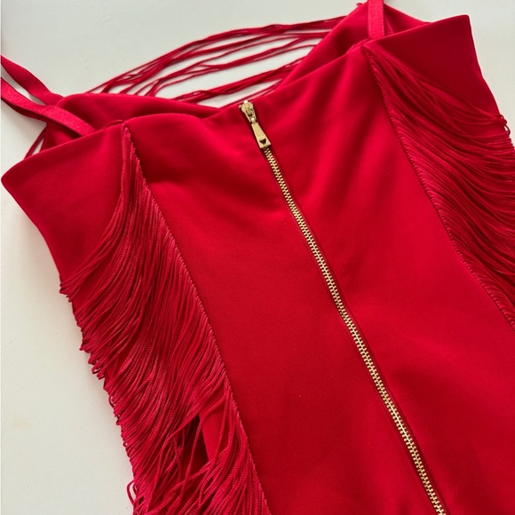 Red Guess party dress - Picture 4 of 6